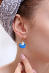 Orecchino in acciaio